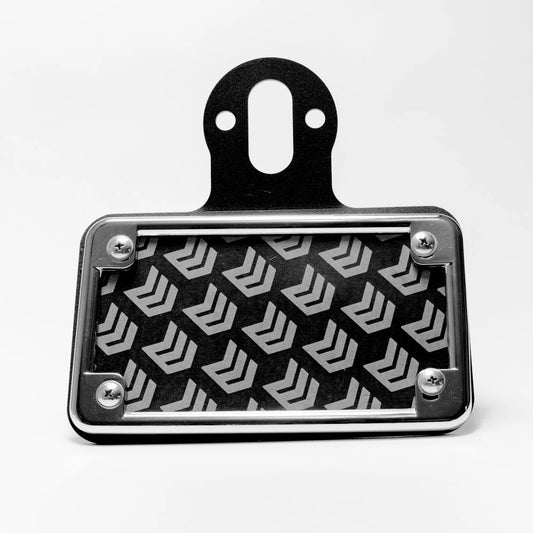 Horizontal Axle Side Mount License Plate Bracket