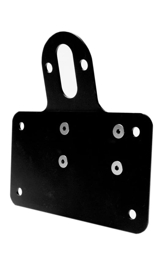 Universal License Plate Shock Mount Vertical or Horizontal Mount