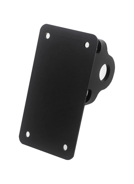 Vertical Axle Mount License Plate Bracket No Light Mount